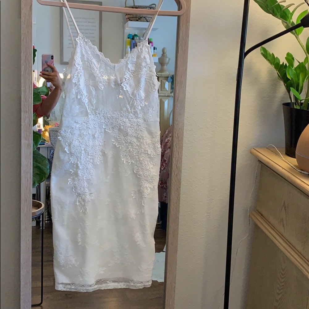 White dress